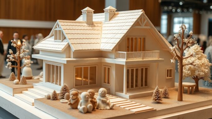 ВЕРСО ПРОЕКТ | Как организовать выставку проектов и моделей домов из клееного бруса: логистика и подбор экспонатов