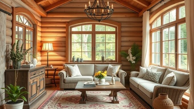 ВЕРСО ПРОЕКТ | Подборка декора для дома из клееного бруса